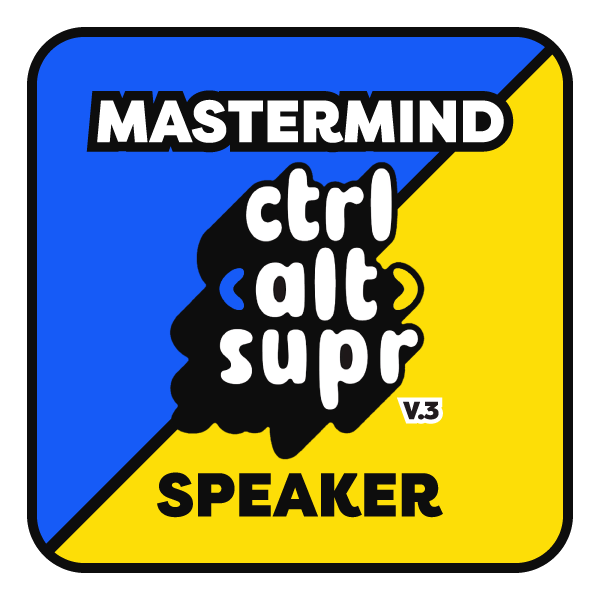 Mastermind Speaker CTRL + ALT + SUPR - Hack Your Mind 2025