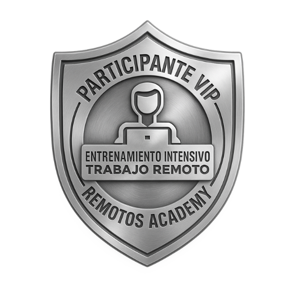 Participante VIP – Entrenamiento Intensivo de Trabajo Remoto
