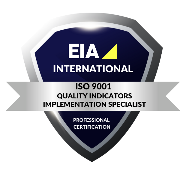 ISO 9001 – Quality Indicators Implementation Specialist