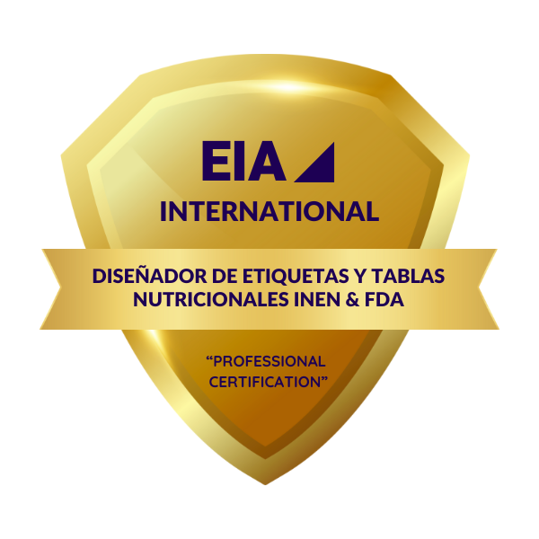DISEÑADOR DE ETIQUETAS Y TABLAS NUTRICIONALES INEN & FDA